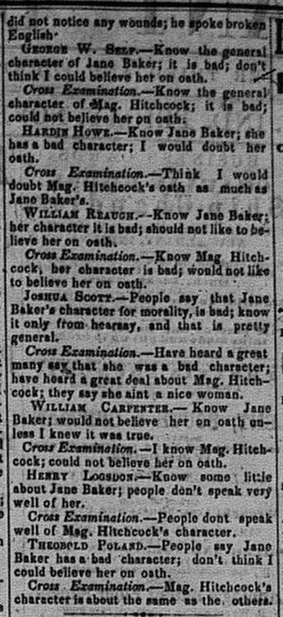 New Albany Daily Tribune, Friday, 4 November 1859, p.2, column 4, Stuart Barth Wrege Indiana History Room
