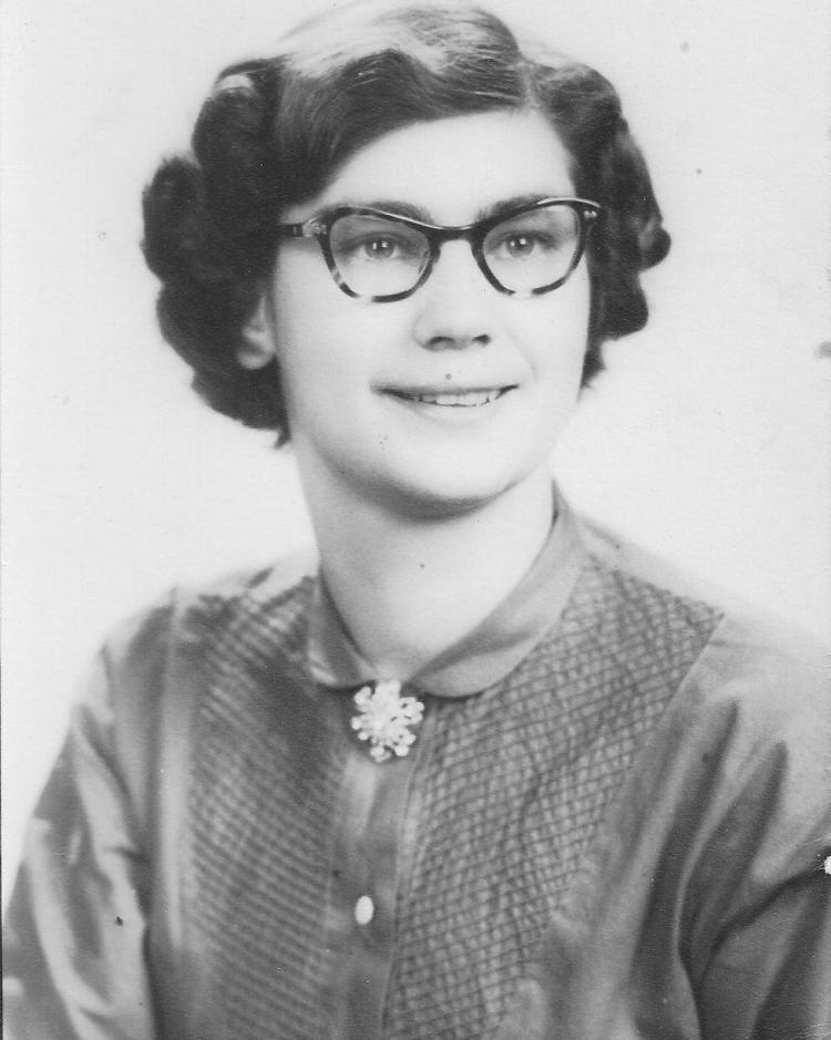 Dolores Louise Schroeder, circa 1949.