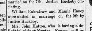 New Albany Daily Ledger, Saturday, 10 October 1891, p. 4, column 3, Stuart Barth Wrege Indiana History Room